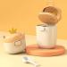 FIACVRS Baby Milk Powder Dispenser with Spoon - Large Capacity, Detachable, Yellow - Buy Online on SooperMarket.com