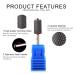 Rolabling Round Head Alloy Nail Drill Bit - Medium Size for Manicure, Gel Polish Removal, and Nail Accessories - 1 Pack - Buy Online on SooperMarket.com