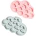 6 Pcs Silicone Mold Silicone Ice Mold Cake Mold Chocolate Mold Cookie Mold Baking Mold Biscuit Kitchen Supplies Silica Gel 22.6X14.5X1.5CMx3pcs Assorted Colorx3pcs - Buy Online on SooperMarket.com