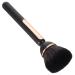Manicure Brush Dust Brush Loose Powder Brush Multi Function Cleaning Brush Foundation Blending Brush Remover Brush Nail Remover Skincare Dust Collector Plastic Mineral 14.5x3cm Black