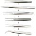 Dajidafu Eyelash Tweezers Stainless Steel High Precision Anti-static Curved Eyebrow Nipper Lash Supplies Eyewinker Extension Tools 10 - Buy Online on SooperMarket.com
