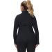 Hanna Nikole Women's Lightweight Full Zip Running Jacket | Black 20 Plus Size - Buy Online on SooperMarket.com