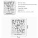 Alexnailart Nail Stamping Plate Christmas Halloween (CHRISTMAS 019) - Manicure Templates for Festive Nail Art - Buy Online on SooperMarket.com