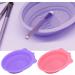Makeup Brush Cleaning Mat Foldable Brush Cleaner Bowl Silicone Brush Cleaner Pad for Sponge Pink Cleaning pads - Buy Online on SooperMarket.com