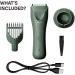 Meridian Trimmer Plus: Electric Body & Pubic Hair Trimmer - Waterproof, Cordless, Pain-Free Hair Removal - for Men & Women - Buy Online on SooperMarket.com