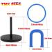 DDJSport Horseshoes & Ring Toss Set - Outdoor/Indoor Sports Game with 4 Throwing Rings, 4 Horseshoes, 1 Stakes, 1 Rubber Mat - Lawn & Camping Fun - Buy Online on SooperMarket.com