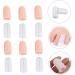 LALAFINA Silicone Toe Protectors - 6 Pairs Toe Splitter High Heel Protectors for Feet, Toenail Caps - Breathable & Reusable Toe Cushions - Assorted Colors - Buy Online on SooperMarket.com