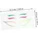 Healeved 28 Sets Paper Female Makeup Sticker Beauty Eyeliner Decal Beauty Supply - Buy Online on SooperMarket.com