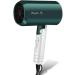 Buyter Blue-Ray Folding Compact Travel Blow Dryer Professional Salon Ionic Low Noise Hair Dryer 3 Heat Settings (White) - Buy Online on SooperMarket.com