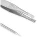Eyebrow Tweezer & Pimple Popper Tool | Anti-Slip Handle for Comfortable Grasp | Facial Freckle Removal - Buy Online on SooperMarket.com