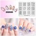 Christmas Theme Nail Art Stamping Plate - Gift Pattern Gingerbread Man Design - Manicure Print Tool CH004 - Buy Online on SooperMarket.com