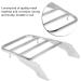 KIMISS Rear Luggage Rack for VT750 C2 (1997-2003) - Chrome Silver Sissy Bar | International Shipping Available - Buy Online on SooperMarket.com