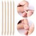 Wooden Orange Sticks Nail Cuticle Stick for Pusher Remover Manicure Art Pedicure Pedicure Tools 100PCS Beauty tools - Buy Online on SooperMarket.com