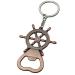 Bottle Opener Retro Rudder Beer Bottle Opener Stainless Steel Beer Openers Men Keychain Corkscrew Accessories