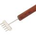 Double Head Face Massage Roller with Copper Wooden Handle | Promote Circulation & Skin Health | Acupoint Pressing Tool for Spa-Like Relaxation - Buy Online on SooperMarket.com