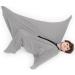 ZYUBOESO Relaxing Sensory Toys for compression Body sock for autism Suitable processing disorders Wrap to Relieve Stress Suitable for children's adult size (Color : Gray A Size : M/Medium) M/Medium Gray a