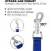 Buy Loutep Nylon Dog Towline Leash - 3m 5m 10m 15m 20m Options with Padded Handle - Strong & Durable - Blue - Buy Online on SooperMarket.com