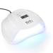 54 W nail dryer LED lamp for gel nails nail lamp with 36 light automatic sensor timer nail tools for fingernail and toenail