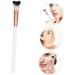 PLAFOPE Fish Tail Brush Blush Brush Highlighter Powder Makeup Brush Loose Powder Brush Contour Brush White 18.50X1.00X1.00CM White - Buy Online on SooperMarket.com