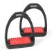 Shires Compositi REFLEX Stirrups (691) Shock Absorbent Colours - Adult (4.75") Black-Black Adult (4.75") - Buy Online on SooperMarket.com