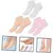 Healeved 3 Pairs Moisturizing Socks Non Socks Spa Socks Foot Socks Moisturizing Overnight Moisturizer Socks Foot Care Gel Socks for Dry Cracked Feet Women Foot Mask Sole of Foot Lotion Sebs - Buy Online on SooperMarket.com