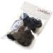 50PCS GANSSIA 1 Inch Black Resin Sewing Buttons for DIY Craft Decoration - Buy Online on SooperMarket.com