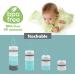 Nordlif Portable Baby Milk Powder Dispenser Pot - BPA Free, Non-Spill, Stackable, 4 Compartments - Buy Online on SooperMarket.com