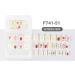 dijiusidy False Nail Perfect Matching Simple to Wear Fingernail Full Coverage Press Type Strong Viscosity Adjustable Paster Type 3 F741 Type 3 F741 - Buy Online on SooperMarket.com