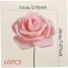 Womens Day Cake Topper Pink Rose Flower Cake Topper for 3.8 Goddess Festival Mother Day Party Cake Decorations 10pcs 7.5x20 Cm - Buy Online on SooperMarket.com