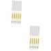Baluue 10 Pcs White Lying Silkworm Pen White Eye Shadow Cream Eyeshadow Women Cosmetics White Eyeliner Abs