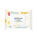 Johnson s Hand and Face Baby Cleansing Wipes for Sensitive Skin Alcohol Free Travel Pack 25 Count 25 count (Pack of 1) Hand & Face