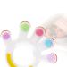 Haakaa Silicone Teething Toy for Babies - BPA Free Teething Rings for 3+ Months - Safe Chewing Toy - Buy Online on SooperMarket.com
