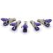 Veterinary EKG/ECG Alligator Electrode Clip Reusable Universal Connection Snap Set of 5 - Buy Online on SooperMarket.com