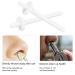 Buy KLOP256 Nose Wax Sticks - 60 Plastic Applicators for Men & Women | Clean Nostrils & Remove Nose Hair - Buy Online on SooperMarket.com