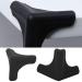 Edge Corner Protectors Guards Silicone Smooth Soft Children Safety Cushions Triangle Shape for Wood Glass Steel Ceramics Surface 4Pcs Black - Buy Online on SooperMarket.com