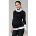 HAPPY MAMA Women's Maternity Nursing Jumper Sweatshirt 348 - Size 10-12, Black & White - Buy Online on SooperMarket.com