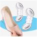 Silicone Gel Insoles High Heel Liner Protector Sticker - 8pcs - Women's Foot Care Inserts - Buy Online on SooperMarket.com
