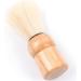 KINDOYO Neck Duster Brush - Professional Barber Hairdressers Brush Soft Hair Sweep Cleaning Brush with Wooden Handle for Barber Shop Household Style 2 - Buy Online on SooperMarket.com