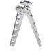 Cyberone Aluminum Pot Gripper for Outdoor Cooking | BBQ Pan Holder for Camping Picnic | Hot Dish Plate Lifter Clip Clamp - 4.9 Length | 1pc - Buy Online on SooperMarket.com