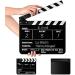 Sedremm Dry Erase Director's Film Movie Clapperboard Slate for Film TV MovieCut Action Scene (10x12in/24.5x30cm) White Clapboard and Colorful Stick - Buy Online on SooperMarket.com