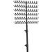 Folpus Hair Braiding Rack 110-150cm Foldable Keep Neat and Tidy Hair Display Stand Hair Holder - Buy Online on SooperMarket.com