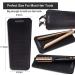 ANGENIL Silicone Heat Resistant Travel Mat Pouch for Hair Straightener and Curling Iron - Professional Hair Tools Holder, Black - Buy Online on SooperMarket.com
