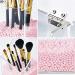 Lumcrissy Acrylic Makeup Brush Organizer with Protective Lid - Dust-proof Cosmetic Storage Case - Pink Pearl 3holder - Buy Online on SooperMarket.com