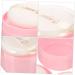 Kisangel 12 Pcs Body Powder Puff Box Baby Powders Set | Charming Pink Synthetic Sponge | Baby Powder Container 8x6cm - Pink (Pack of 2) - Buy Online on SooperMarket.com