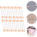 Angoily 50pcs Two-color Eyeshadow Brush Eye Shadow Concealer Eyeshadow Cosmetic Woman Tool Girl - Buy Online on SooperMarket.com