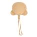 Silicone Pacifier Holder Case Portable Pacifier Case with Practical Strap Keeps Pacifier Clean (Coffee)