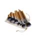 15 Colors Cream Contour Foundation Concealer Palette Kit with 11pcs Bamboo Brush - Buy Online on SooperMarket.com