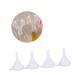 Healvian 5pcs Empty Tube Funnel Empty Mascara Bottle Empty Eyelashes Bottle Storing Eyelash Cream Black
