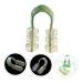 Healvian 2 Sets Nose Clip Set Household Tool Set Slimming Body Suit Facial Set Face Beauty Tool Sleeping Aid Clip Anti Snoring Clip U-Type Nose Clips U-Type Nasal Splint Sleeping Nose Clips