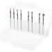 ERUIKA 8Pcs Ball Diamond Drill Bits Set - Nail File Gel Polishing Acrylic Manicure Pedicure Cuticle Tools - Buy Online on SooperMarket.com